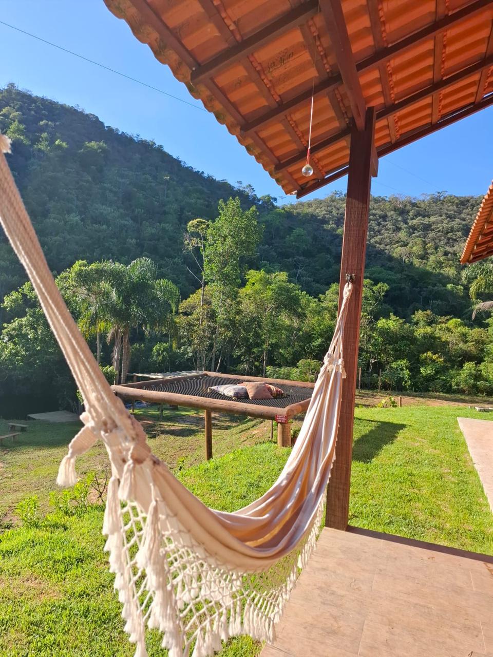 Varanda e gramado